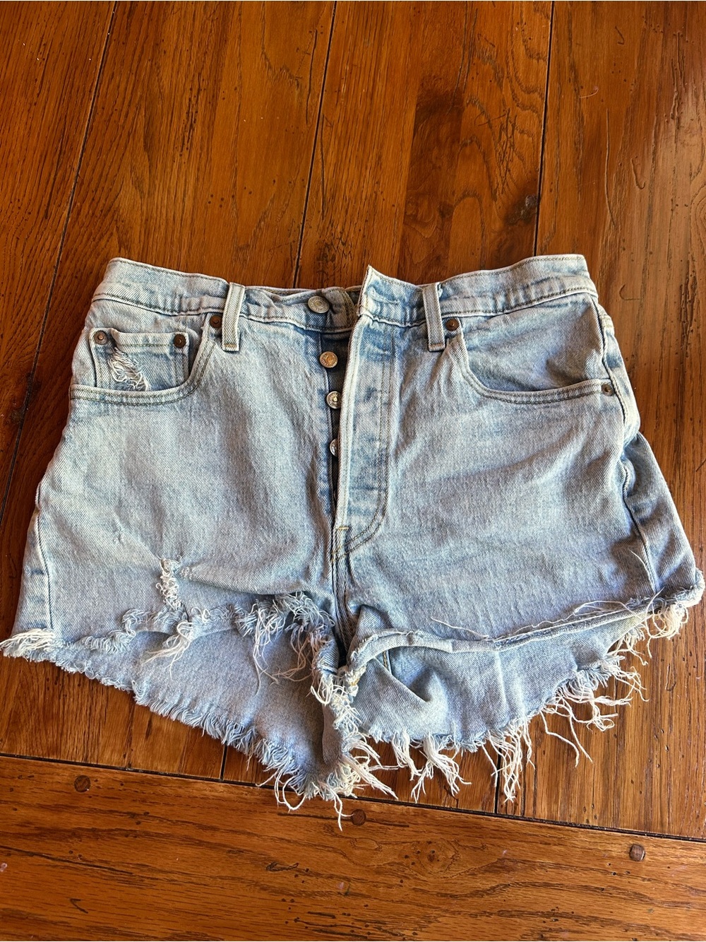 Levi’s Distressed Denim Women's Shorts